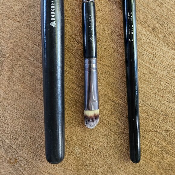 Borghese and Lancome Foundation and concealer brush set of 3 - Picture 2 of 5